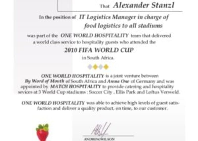 Zertifizierungsdaten